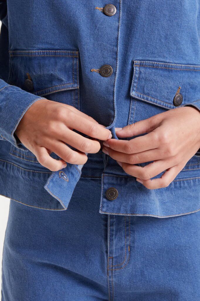 Chaqueta vaquera azul
