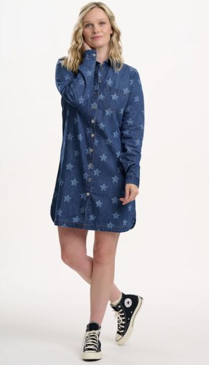 Vestido vaquero estrellas Vestido vaquero estrellas