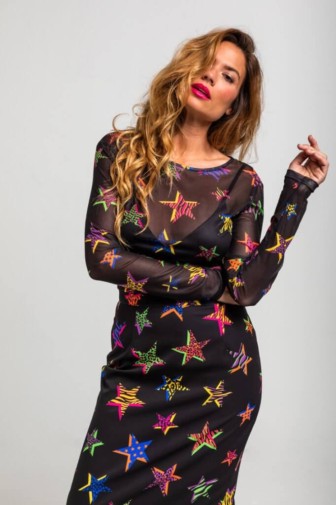 Camiseta tul estrellas