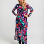 Vestido largo tul Imperfecta