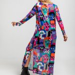 Vestido largo tul Imperfecta