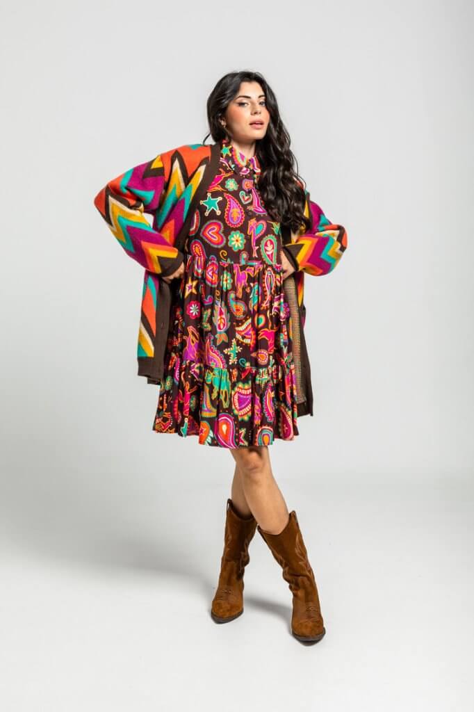 Vestido corto Freedom