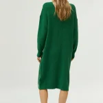 Vestido verde de punto