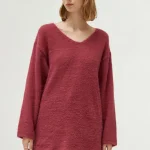 Jersey largo pelo rosa
