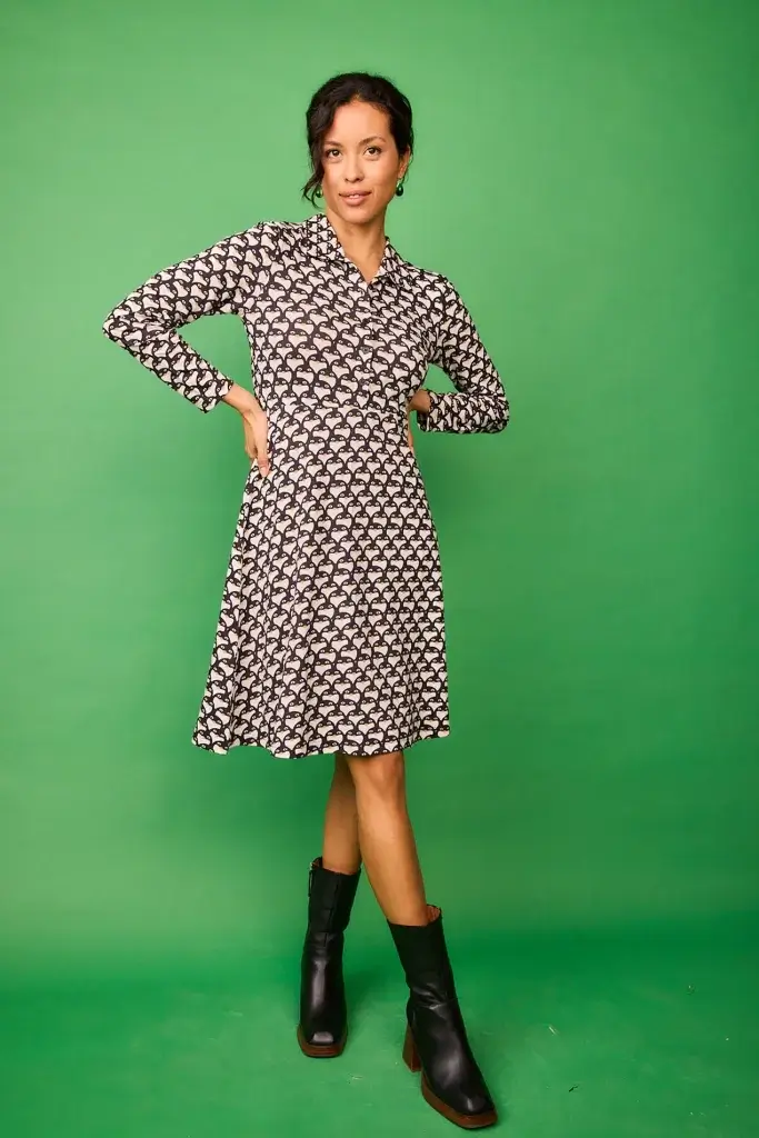 Vestido corto pingüinos