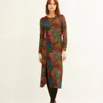 Vestido midi florecitas