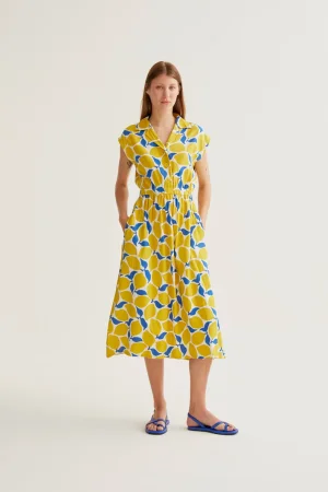 Vestido midi limonada