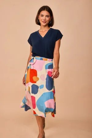 Falda colindres multicolor