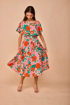 Vestido aguilar rosa