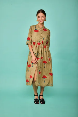 Vestido Avilés verde