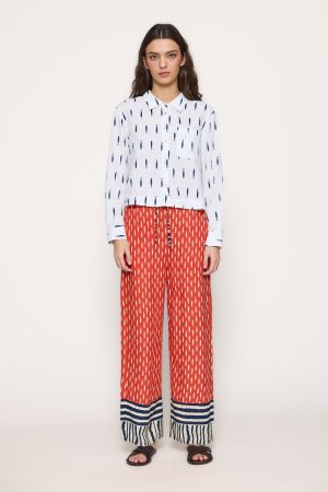 Pantalón estampado sardinas