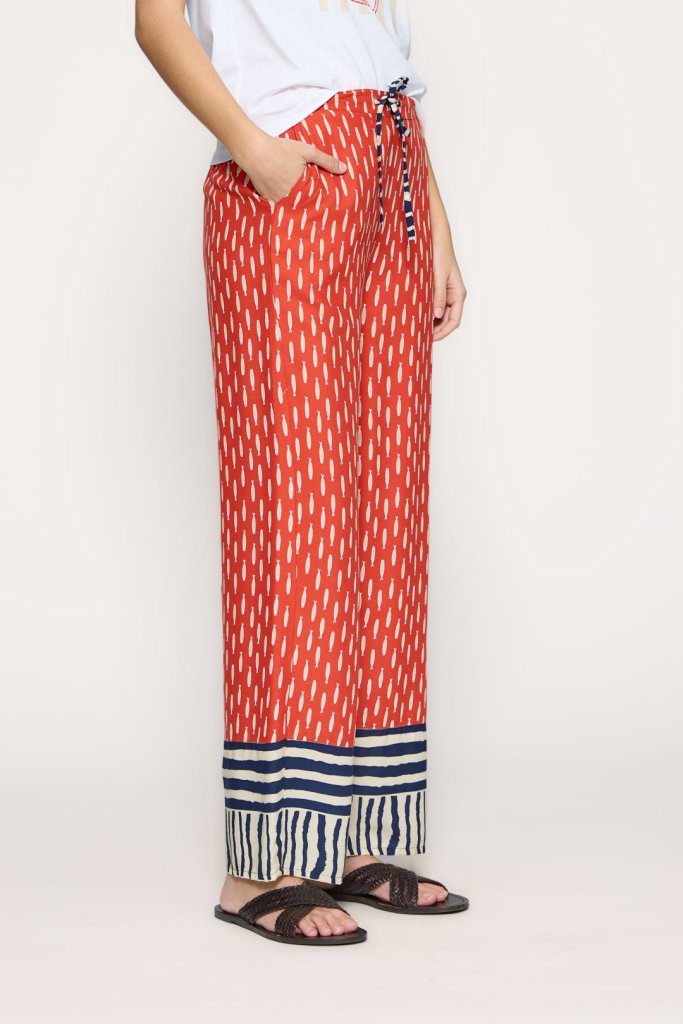 Pantalón estampado sardinas