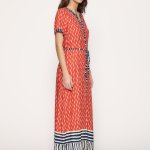 Vestido estampado sardinas