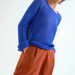 Short algodón marrón