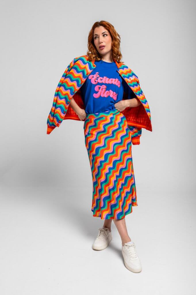 Camiseta Échate flores