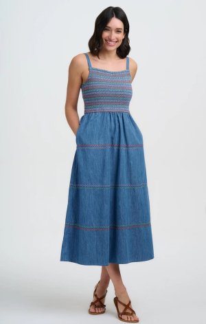 Vestido vaquero tirantes