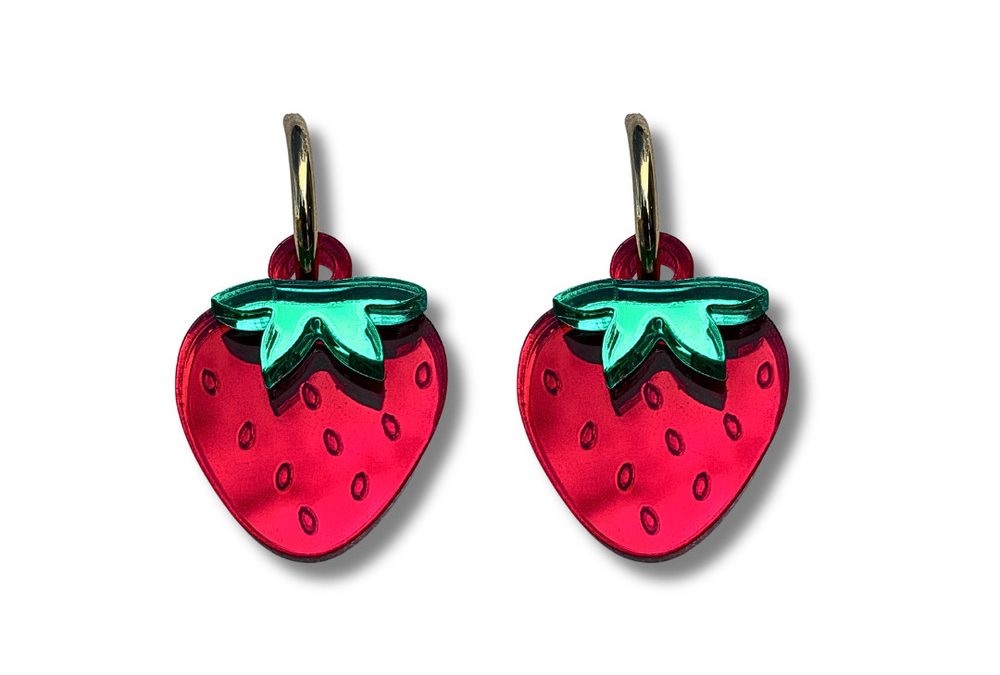 Pendientes arito fresa