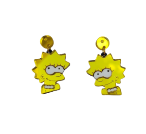 Pendientes metacrilato Lisa