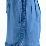 Short algodón chambray