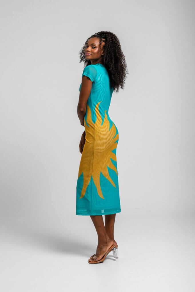 Vestido tul sol