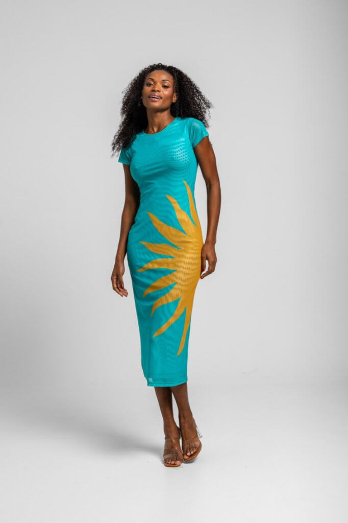 Vestido tul sol
