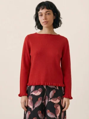 Jersey volantito rojo