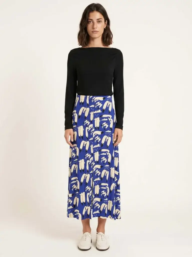 Falda Blue Birds