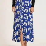 Falda Blue Birds