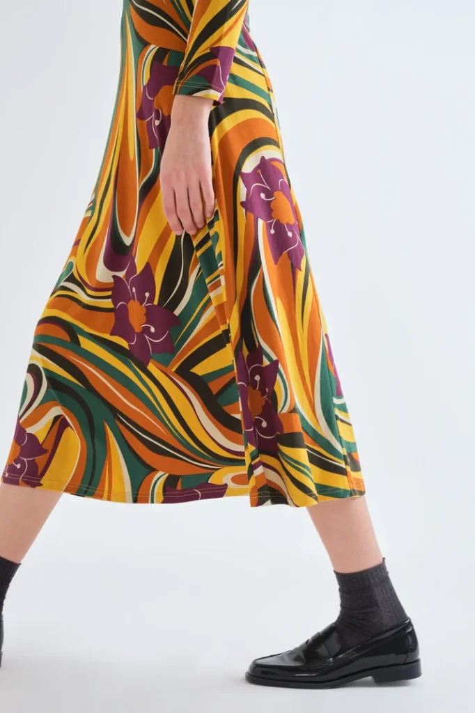 Vestido midi Rivera