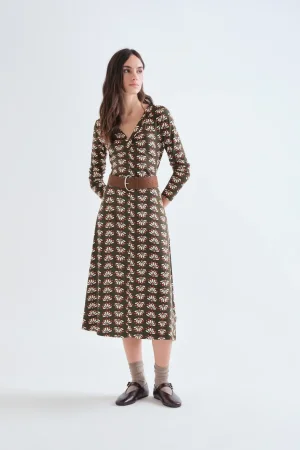 Vestido midi Geometry