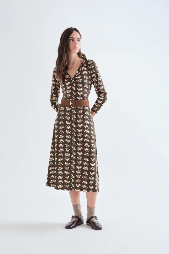 Vestido midi Geometry