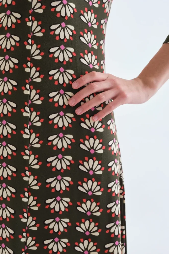 Vestido midi Geometry