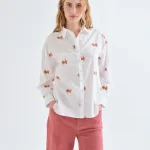 Camisa zorritos bordados