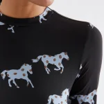 Vestido midi Horse