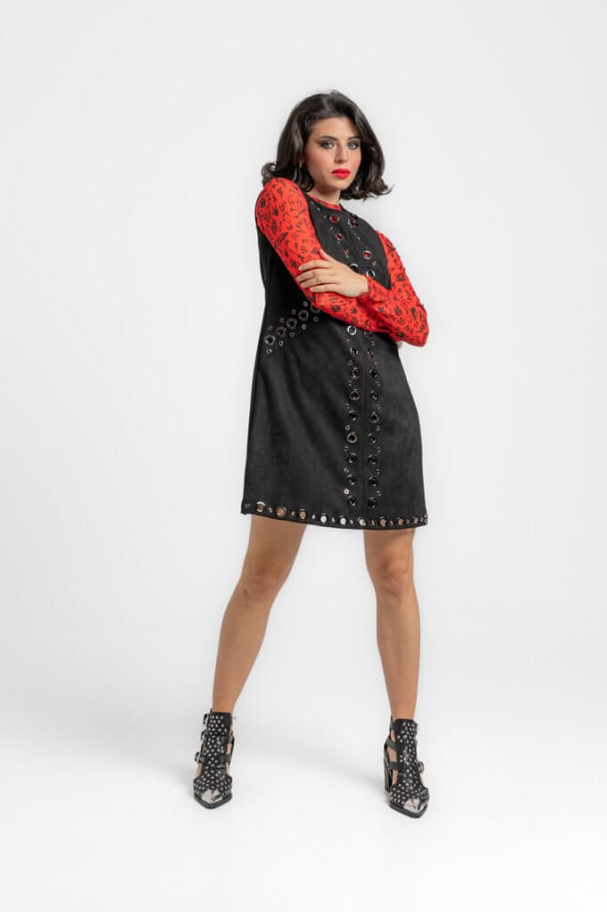 Top rojo Rock