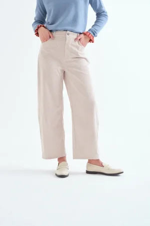 Pantalón de pana crudo