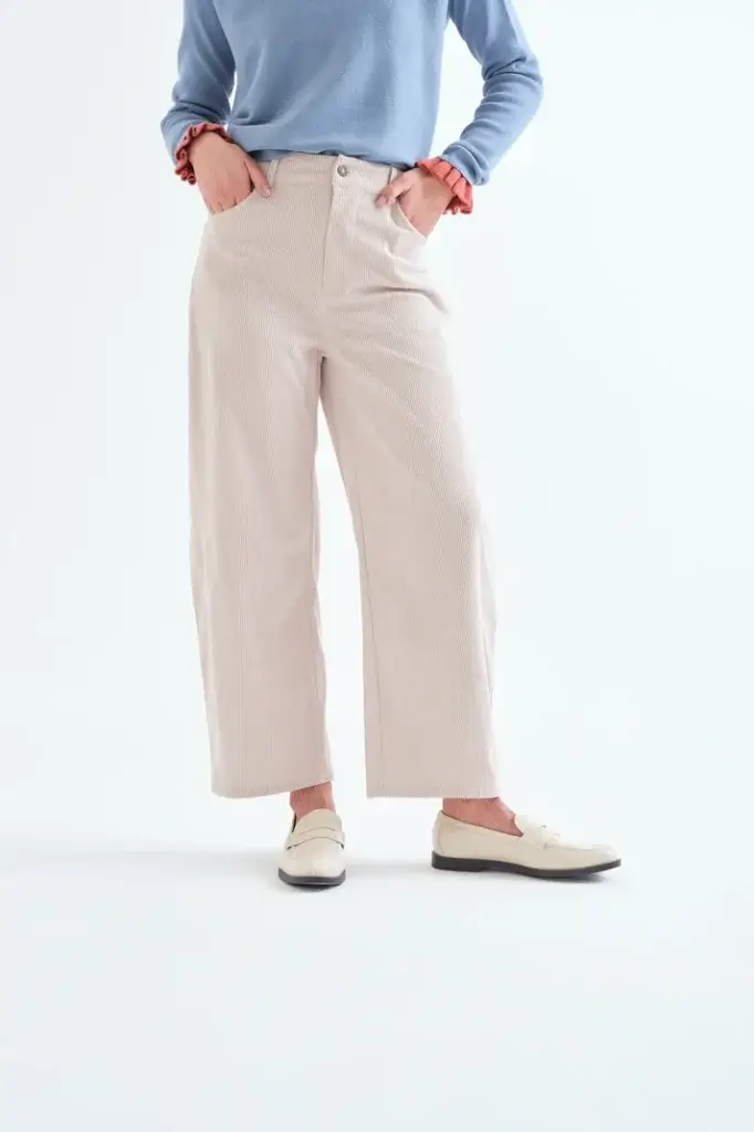 Pantalón de pana crudo