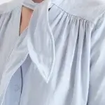 Camisa celeste lazada