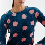Vestido midi de terciopelo