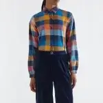 Camisa cuadros multicolor