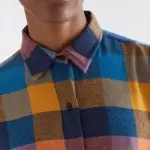 Camisa cuadros multicolor