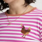 Camiseta rayas gallo