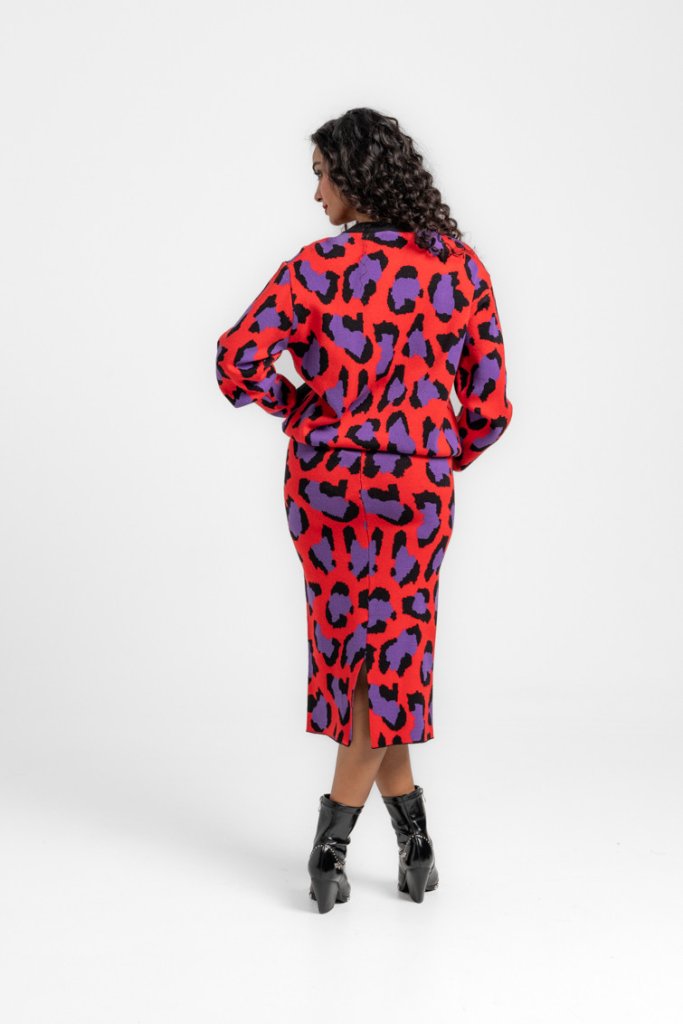 Jersey animal print