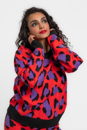 Jersey animal print